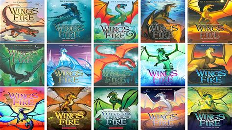 how many books of wings of fire are there